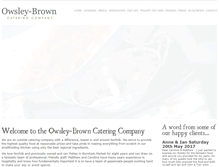 Tablet Screenshot of owsley-brown.com